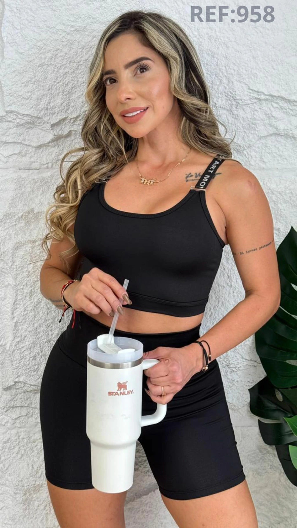 Conjunto de Short Elástico Urban Fit