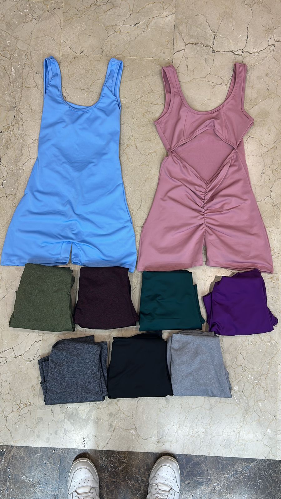 Enterizo Corto Fit Control